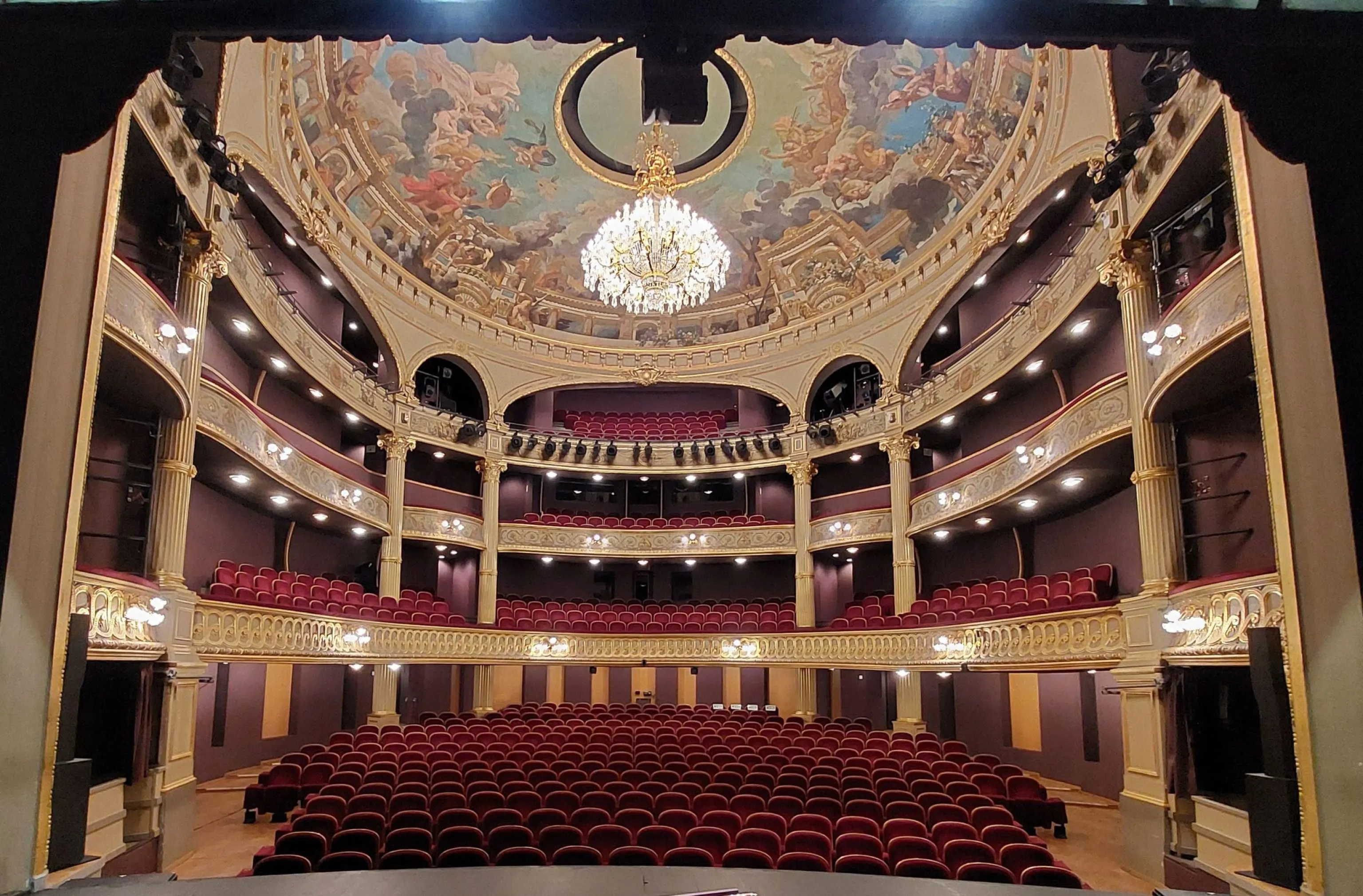 Rideau de fer du grand théâtre d'Angers
